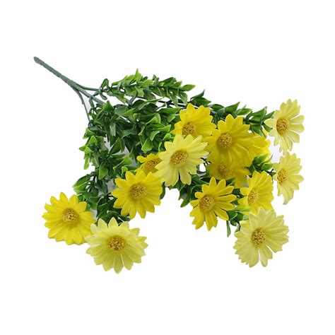 fake montie with daisy|Artificial Daisy Flower .